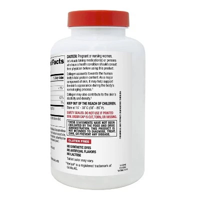 Up & Up Collagen + Vitamin C Tablets - 200ct - up & up™ 4 Up & Up Collagen + Vitamin C Tablets - 200ct - up & up™ - Image 2