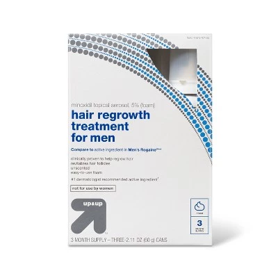 Up & Up Foam Hair Regrowth Treatment - 2.11oz/3ct - up & up™ 4 Up & Up Foam Hair Regrowth Treatment - 2.11oz/3ct - up & up™ - Image 2