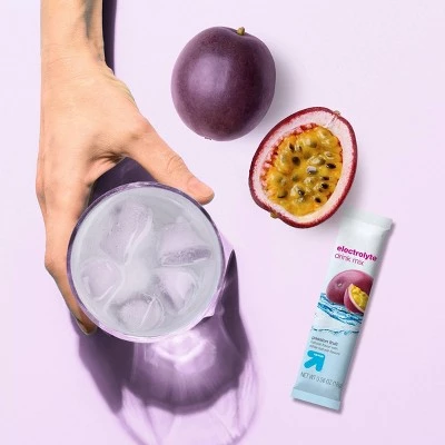 Up & Up Passion Fruit Hydration with Electrolytes Vegan Supplements - 17oz/30ct Stick Packs - up & up™ 6 Up & Up Passion Fruit Hydration with Electrolytes Vegan Supplements - 17oz/30ct Stick Packs - up & up™ - Image 4