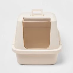 Enclosed Waste Cat Pan - XL - up & up™ Charcoal -Up & Up Sales Shop GUEST 42d32d05 daf2 4e21 b392 16df90f15086