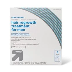 Up & Up Hair Regrowth Treatment for Men - 3ct/2 fl oz - up & up™ -Up & Up Sales Shop GUEST 57c6483a 75fc 4a68 8258 f99775e5fcda