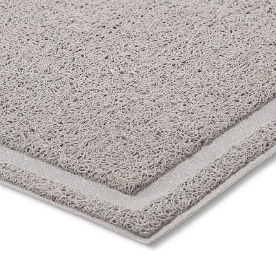 Up & Up Drizzle Cat Litter Mat - Gray - L - up & up™ 3 Up & Up Drizzle Cat Litter Mat - Gray - L - up & up™