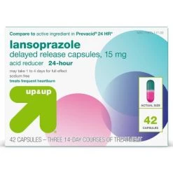 Up & Up Lansoprazole 15mg Acid Reducer Delayed Release Capsules - 42ct - up & up™ -Up & Up Sales Shop GUEST 6ff0be6f 4076 459e b439 af13e1825f97
