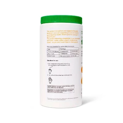 Up & Up Clear Dissolving Fiber Supplement Powder - 17.6oz - up & up™ 5 Up & Up Clear Dissolving Fiber Supplement Powder - 17.6oz - up & up™ - Image 3