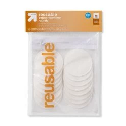 Reusable Make Up Removing Cotton Rounds with Washable Bag - 16ct - up & up™ White -Up & Up Sales Shop GUEST 93299771 52e5 4fee a570 bf7094fbd3da