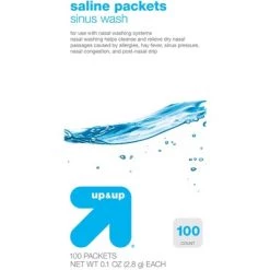 Up & Up Saline Packets - 100ct - up & up™