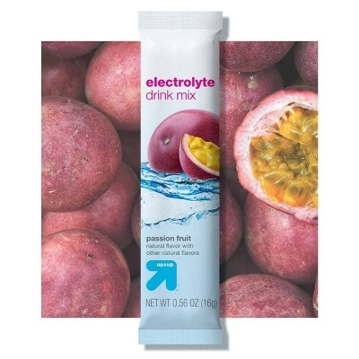 Up & Up Passion Fruit Hydration with Electrolytes Vegan Supplements - 17oz/30ct Stick Packs - up & up™ 7 Up & Up Passion Fruit Hydration with Electrolytes Vegan Supplements - 17oz/30ct Stick Packs - up & up™ - Image 5